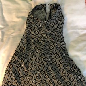 Zara high neck sleeveless top